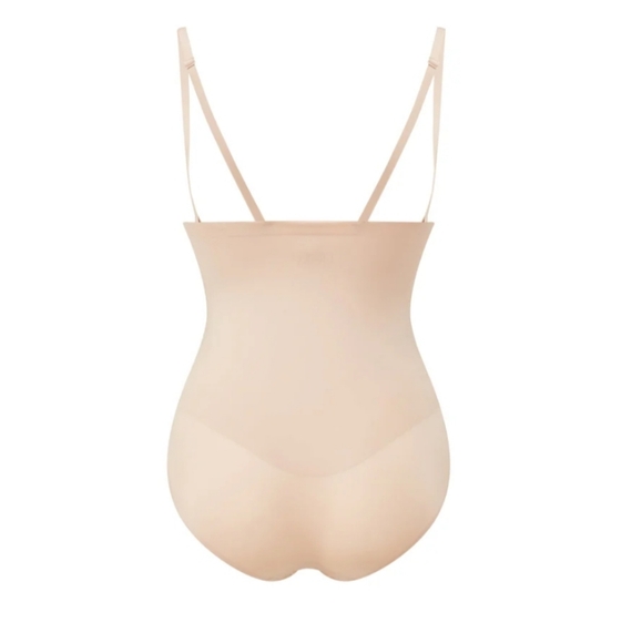 NEW Heist Studios The High Waist Brief Shapeware Beige Tan Large - Picture 3 of 5